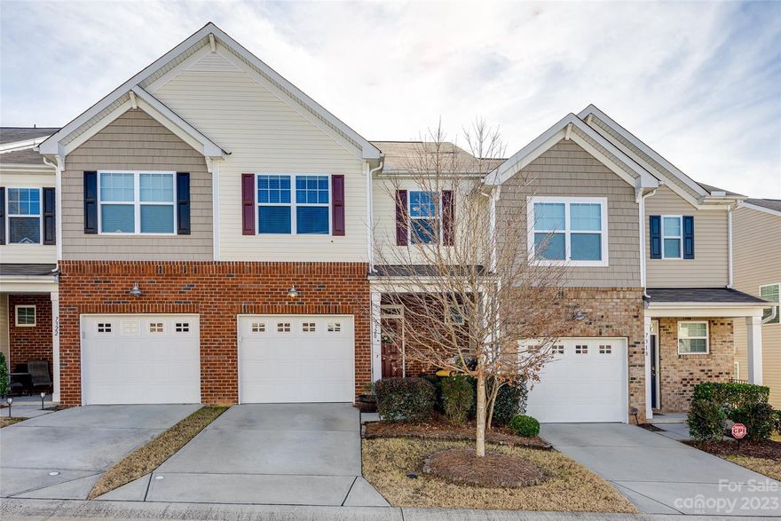 Welcome to this fabulous townhome in The Woodlands community! Inviting open floorplan; kitchen with granite, gas stove and the french door refrigerator will convey with the property. The spacious breakfast bar is perfect for casual dining and entertaining. Enjoy the warmth of the family room, well-spaced and with a charming fireplace for cozy gatherings. Upstairs, is a split bedroom plan with the primary bedroom featuring an ensuite, tray ceiling, and generously sized walk-in closet. Convenient upstairs laundry room. Enjoy outdoor spaces with a covered front and private back patio, providing the perfect spaces for relaxation and entertainment. The attached garage ensures not only secure parking but also ample storage space. Home is on a quiet street, near the end of a cul-de-sac. 

The Woodlands community offers plenty of extra parking, a pool, sidewalks, and an elementary school. This 3-bed, 2.5-bath home combines style and comfort. Don't miss out!