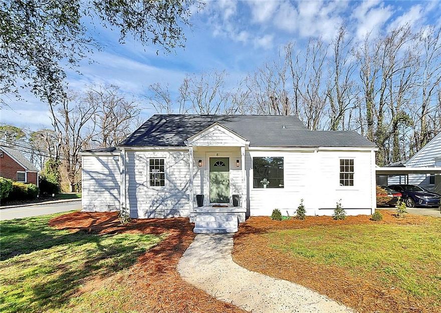 This Concord cutie is refreshed & ready to go! 3 bed, 2 full bath cottage on level, corner lot, convenient to everything Concord has to offer. Character can be found within, yet the updates throughout suit the needs of modern buyers. Kitchen is spacious & bright, w/ custom cabinetry, open through to living room. Full bathroom in hallway by primary. Expanded primary bedroom with ensuite bath, walk in closet, tiled shower, & marble top dual vanity. Quaint office/nursery just off the living room. Features include: new electrical, new insulation & drywall, new plumbing, new lighting, restored hardwoods, new kitchen w/ island, new interior doors, new bathrooms with custom tile work, & MORE! Don't miss additional finished space in attic, very versatile. Lovely private, covered gazebo-like area overlooking the backyard. Herringbone pathway is made of bricks from the old fireplace. Check out Concord Swim Club, Gibson Mill, downtown.