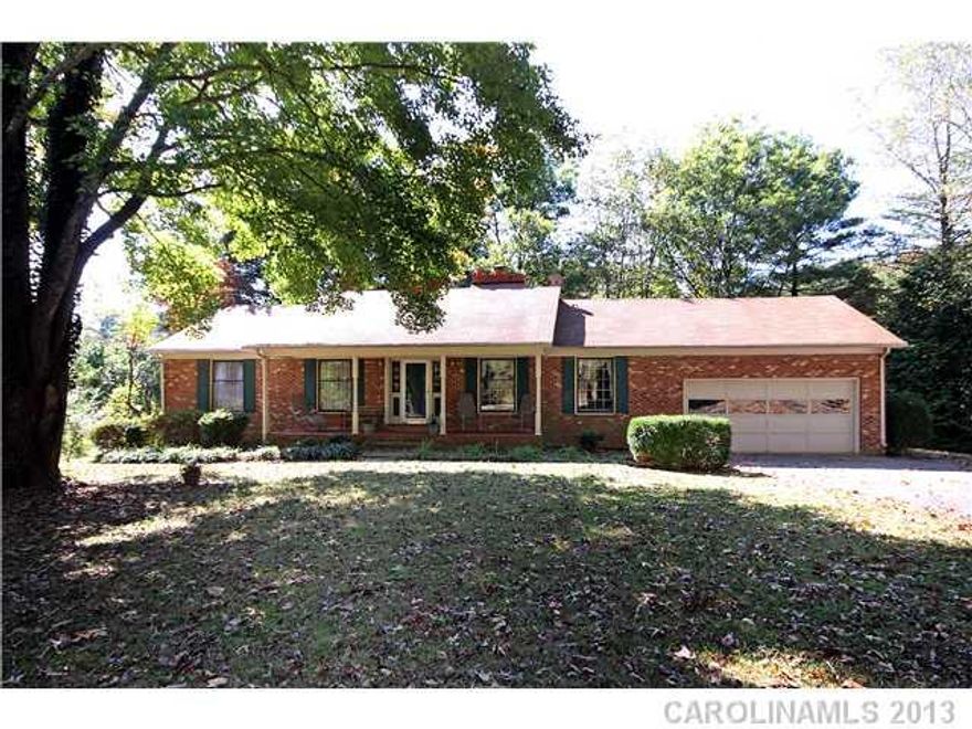 Enjoy the relaxing rural community & only minutes away from Birkdale, I-77, Hwy 16 & lots of shopping.  3 bdrm brick ranch offers a rocking chair front porch, tranquil retreat on the screened porch overlooking a shaded, lush backyard.  There are no HOA fees to pay w/ this semi-rural 1.739 acre property.  1 Yr APHW & low Lincoln Co. taxes