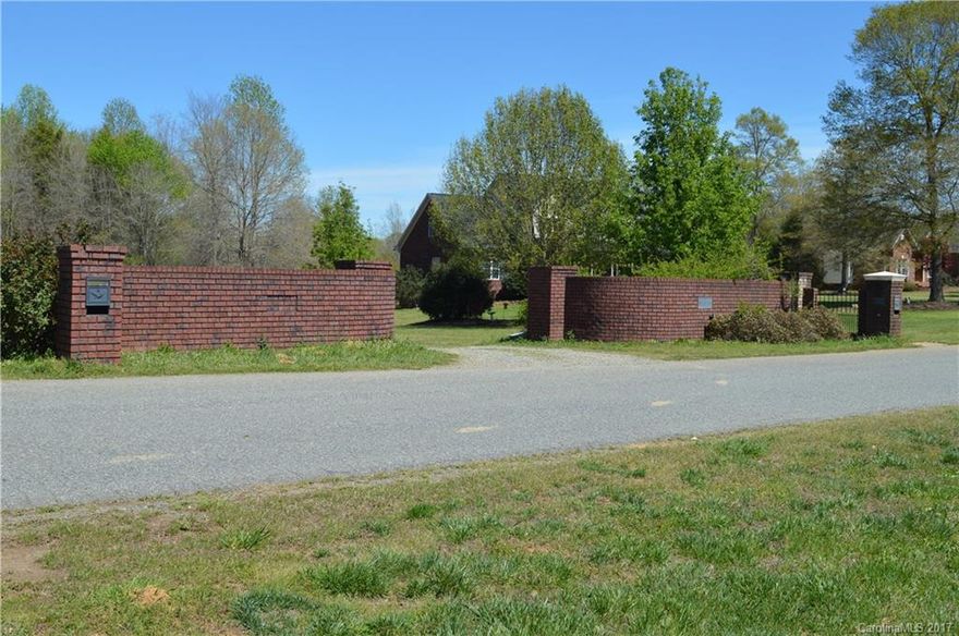 This tract, adjacent to an exclusive subdivision, offers 5.36 acres of beautifully wooded land with a large pond just waiting to become a mini-farm or a stately country retreat. An oasis on it's own, the property is accessed through a deeded right of way in Vanderburg Estates II that is shared with the neighbor. It is fenced, with some sections needing minor repair. This excellent location gives easy access for a commute to Concord, Monroe, and the I485 corridor.