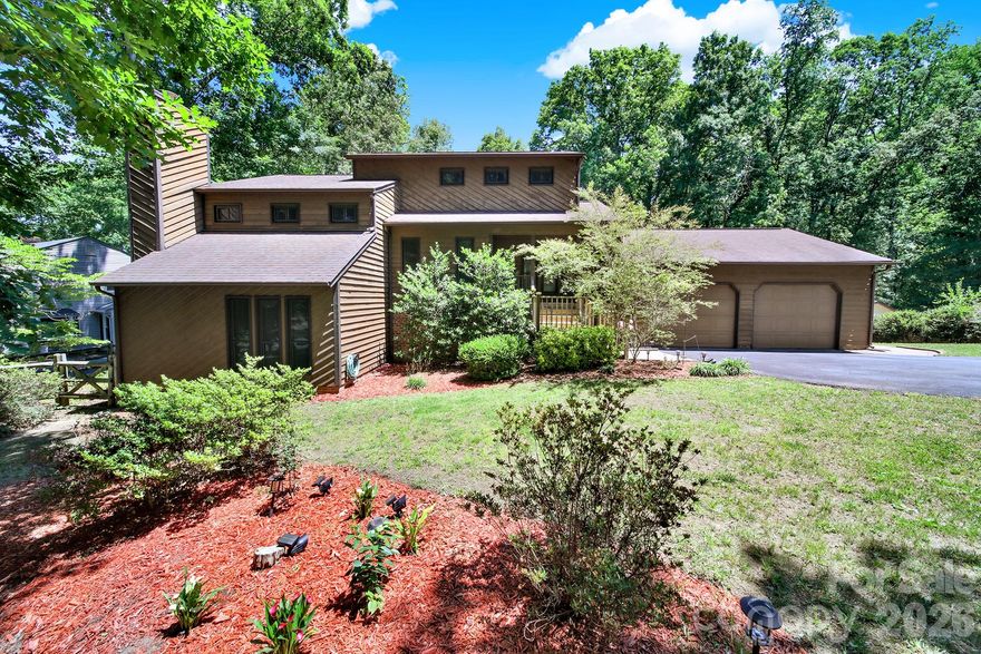 Desirable Steeplechase! Pride of ownership shines throughout this meticulously maintained transitional home, perfectly situated on a spacious 1-acre lot.
Enjoy peaceful outdoor living from the beautiful screened porch overlooking a stunning backyard, complete with a paver patio and fire pit—ideal for relaxing or entertaining. A powered storage shed adds extra convenience for hobbies, projects, or additional storage.
Inside, the updated primary bathroom feels like a model home, featuring a luxurious walk-in shower, an oversized soaking tub, and elegant tile work. The hall bath has also been thoughtfully updated with stylish finishes and fixtures.
Additional highlights include newer windows, a dual fuel gas/electric HVAC system, and a tall crawl space offering potential for extra storage.
All this with the benefit of county-only taxes and a convenient location close to I-485 and shopping.

Don’t miss your chance to own this private slice of paradise!