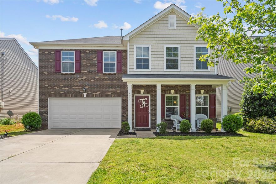 WELCOME HOME To this beautifully maintained 4-bedroom, 2.5-bathroom residence! It offers plenty of living space,  storage and a loft area — perfect for a home office, playroom, or additional lounging.  The main floor features a spacious living area, a well-appointed kitchen with stainless steel appliances, granite countertops, and a cozy dining space ideal for gatherings. Upstairs, retreat to the large primary suite with a walk-in closet and private en-suite bath. Three additional bedrooms provide ample space for family, guests, or flex use. The loft offers a functional area to suit your lifestyle.  Enjoy the outdoors with a private, fenced backyard—great for entertaining or relaxing evenings. Community amenities include a pool, clubhouse, pond and walking trails.  Conveniently located near top schools, shopping, and major highways, don't miss out on this amazing opportunity!