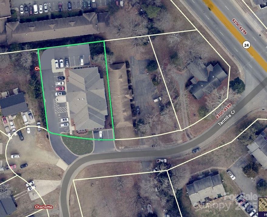 Beautiful 1/2 acre flat parcel is zoned for multifamily which allows for development of a 12-unit, 3-story walk-up garden-style apartment complex. Charlotte boasts a strong economy, driven by banking, tech, and education, with a growing population fueling rental demand. This prime property is conveniently located to bus line & UNC Charlotte, making this an ideal development for students, workforce housing or young professionals. Uptown Charlotte, the city’s bustling core, is only 6.5 miles away, offering cultural and employment hubs. Outdoor enthusiasts will love the nearby Greenway for biking and walking, plus recreational spots like Reedy Creek Park. Great local shops, restaurants, bars and services perfectly complement the Urban Charlotte lifestyle. ¾ mi to light rail, 3 mi to UNCC & 12 mi to CLT international airport. With excellent access to I-85 and public transit, this parcel is perfectly positioned for a high-demand multifamily project in one of the Southeast’s hottest markets.