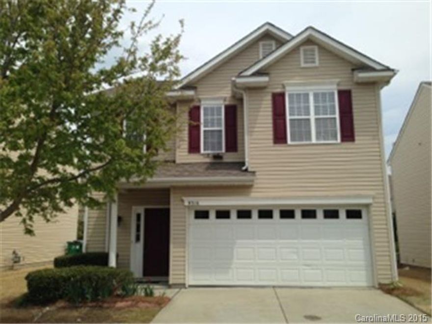 Great schools- Elon Park Elm, Community House Middle, Ardrey Kell High. Super nice with, kitchen has stainless steel appliances with fridg, smooth top stove, dishwasher, blt in micro, cabinets with roll out shelving and a breakfast bar area. Updated with modern fixtures and neutral colors. Master has ample closet space, dual sinks, jetted tub and separate shower. Lawn maintenance is included in rent. Nice community pool.