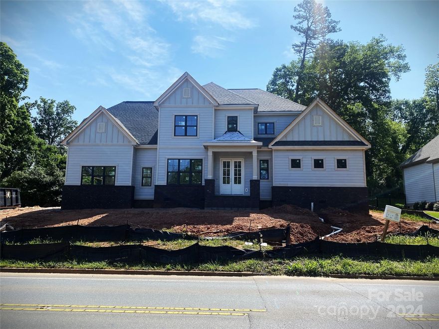 Rare New Construction in Historic Downtown Belmont.  Prime location just "Steps Away" from everything this special town has to offer.  Including: Shops, Dining, Entertainment, Parks and much more....  Plus only 15 minutes from Charlotte Douglas Airport, & 30 minutes to Uptown Charlotte.  This home lives large with Primary Bedroom on the main level.  Large Gourmet Kitchen with Walk-in Pantry, Huge Island & Breakfast Room.  All Flows nicely into Great Room & Covered Rear Porch.  Great for Everyday Living, or Entertaining Space.  Main Level also has a Flex Room to use as Formal Dining, Office, and/or Game Room.  Upper Level has 3 Large Bedroom, 3 Full Baths, Bonus Room, & Large Walk-in Attic Space for all storage needs.  Oversized 2-Car Garage.
