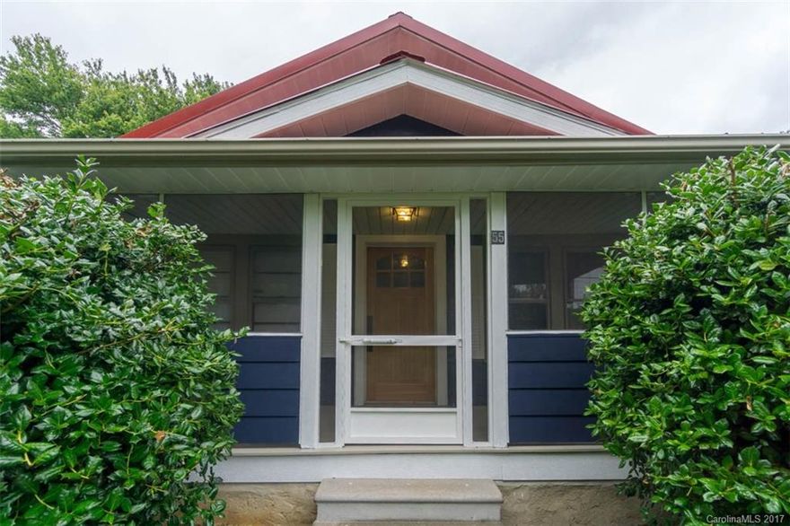Beautiful West Asheville bungalow ideally located, within walking distance to all Haywood Road amenities. Beautiful hardwood floors and open floor plan. Awesome outdoor living area, including a screened front porch, and a covered back patio with outdoor kitchen area! Fenced in backyard with great storage shed / workspace. Bonus back alley entry perfect for garage / accessory dwelling addition. Fresh paint and numerous updates make this bungalow the Best Buy in West Asheville!