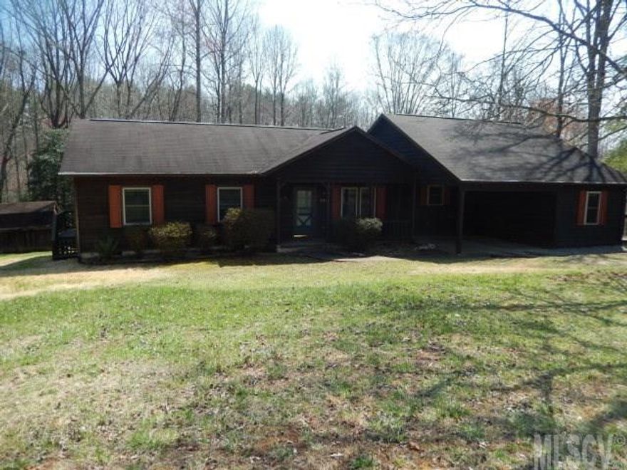 Spacious ranch on 1.04 acres. Home has 1,942 square feet of heated living space.4 Bedrooms, 2.5 Bathrooms, 2 Kitchens, which include an IN-LAW QUARTERS, with interior and exterior entrance, for extended family living. Sunroom, 2 car carport, covered front porch, outbuilding, and a large deck for entertaining. This is a Fannie Mae property. Only owner occupied offers will be considered for the first 15 days of listing. Prequalification letter or proof of funds required when submitting offer. Offer to be submitted on HomePath.com.