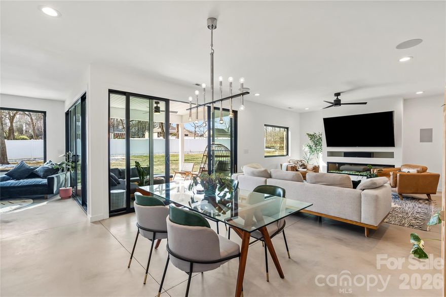 Built in 2022, this custom ranch 3 Bedroom 3 Bathroom Home with an Office on a quiet cul-de-sac delivers the kind of upgrades buyers are actively searching for—no HOA, a durable metal roof, and a layout designed for modern living. The open living space features a striking electric fireplace and indoor/outdoor surround sound, flowing into a designer kitchen with a coffee station and pot filler, wine fridge, built-in ice maker, and a custom dog station tucked into the island.

The primary suite feels straight out of a luxury retreat with California Closet built-ins, his-and-her closets, a full vanity, and automated custom blinds. Tech-forward features include fiber internet, whole-home network wiring, and EV outlets on both sides of the two-car garage. Enjoy a covered patio, ADU flexibility with plans available, and the privacy of a cul-de-sac—all without an HOA.