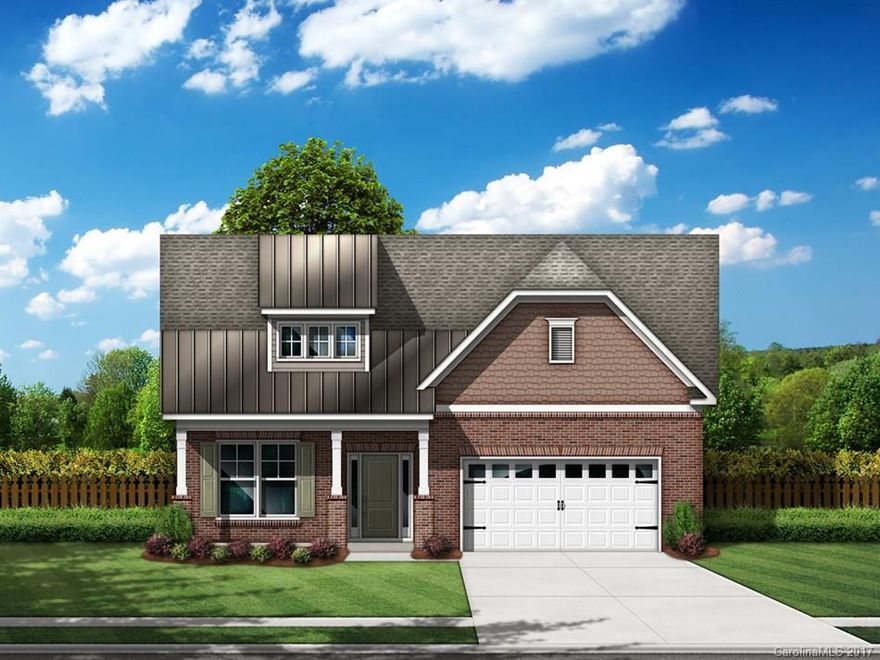 Lovely 4 sided brick home w/front porch & metal roof. 9 ft. ceilings on 1st floor.Owner's bedrm w/ a trey ceiling, owner's bath has upgraded 4 ft. tile shower & seat.Garage has a 4 ft.ext that extends the bonus rm above.Fireplace w/granite surround in family rm. 5" Hardwoods in most of 1st floor. Kitchen & breakfast area feature Maple Painted Linen Cabinets w/glass doors. SS Appliances with double ovens and gas range & hood. 2nd floor has Bonus Rm, bed 4 & unfinished storage. Screened porch.