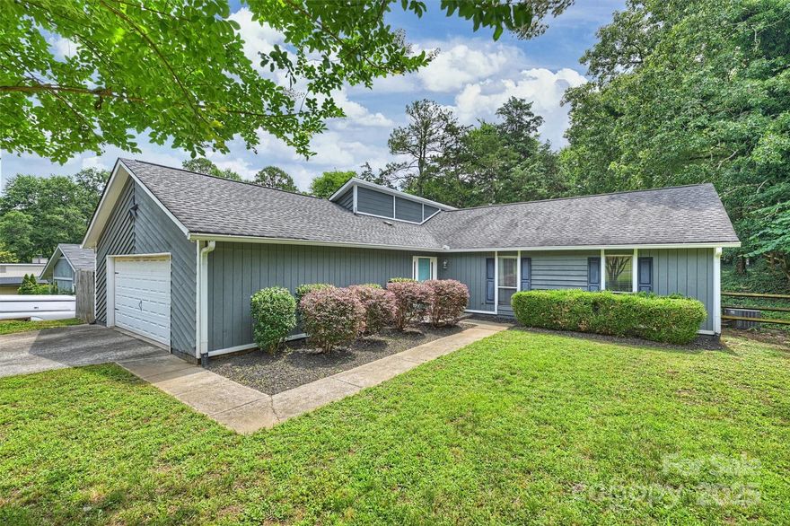 Charming 3BR/2BA Ranch in Prime Charlotte Location with NO HOA– Minutes from Ballantyne! 

Adorable ranch-style home on a quiet cul-de-sac, with over 1,700 sq ft of comfortable living space with great style and functionality. Relax or entertain in the spacious great room with vaulted ceilings, a stone fireplace, built-in cabinets, and newer laminate hardwood flooring. The large kitchen with breakfast area features a granite island, travertine backsplash & flooring.

The primary suite includes an upgraded bath with a walk-in tiled shower with dual shower heads, plus direct access to a large deck overlooking the private fenced in backyard with firepit with paver seating—ideal for outdoor living. Secondary bedrooms are generously sized and share a well-appointed full bath.

An oversized 2-car garage with built-in workbenches provides excellent storage and workspace. Move-in ready home in one of Charlotte’s most desirable locations—close to Greenway, schools, shopping, & dining.