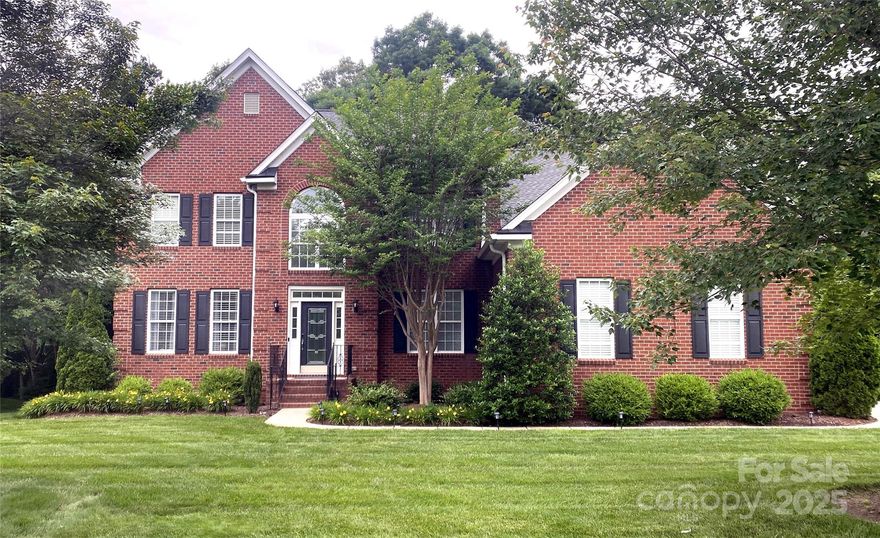 Your dream home awaits in The Reserve neighborhood in the much sought-after Marvin and Waxhaw regions.   This beautiful luxury home features 4 bedrooms, 3 1/2 baths, playroom, multi-decks in back and a very private backyard.  Many upgrades include Timberline roof (2023), 6-inch gutters (2023), Rheem 50-gallon water heater (2022), SS appliances and updated lighting.  Snuggle up on a cold night in front of the huge stone fireplace with gas logs in the family room.   There is plenty of room for entertaining with the Breakfast area and separate Dining Room. Or move upstairs for games in the private game room. Large primary suite with French doors, tray ceiling and completely updated primary bath with enlarged shower and low-iron ultra-clear glass surround. This well-maintained home features 10' ceilings, crown molding and many more adorning amenities.  Close by are the community swimming pool and playground for your relaxing enjoyment.