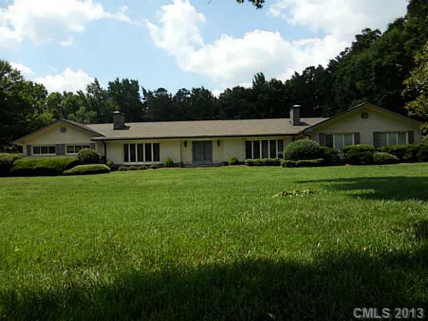 Welcome Home!  Great curb appeal!  Minutes from uptown and South Park.  Large sprawling ranch home.  Large pool & outdoor space perfect for entertaining.  Cabana has bar, ice maker, fridge and full bath!  Property  has a 4500+sqft workshop/RV garage that will house many autos.  Fenced, private back yard. You won't find this opportunity with this amount of acreage between South Park & Myers Park.