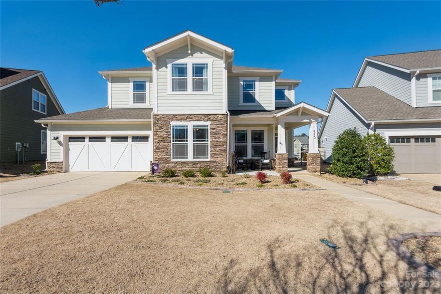 Incredible opportunity to own this beautiful home with many updates and fabulous outdoor living space in the active community of Paddlers Cove.  The kitchen offers a large island with a farmhouse under-mount sink & Quartz countertop and a walk-in pantry.  There are 2 rooms that could be used for home offices or schooling. 1st floor guest room and full bath. 2nd floor primary suite with custom cabinets in walk-in closet, large laundry room with storage galore.  Built-ins and crown moldings add a finishing touch. Enjoy your dinner alongside the gas fireplace while watching your favorite show on the covered outdoor porch or light a fire in the large built-in wood burning firepit on the patio. The community offers a pool, tennis, and playground & is adjacent to Field Day Park.  Convenient to shopping, dining, Charlotte & fabulous Lake Wylie & marinas, award winning schools, and low SC taxes.
CALLING for HIGHEST and Best by 4:00pm on 2/26/23