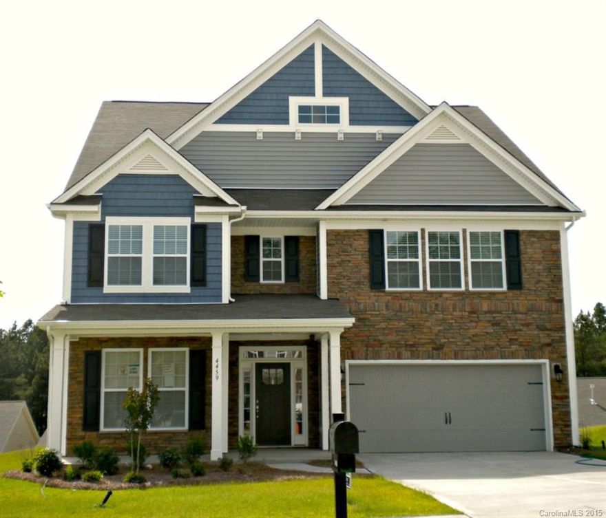 Beautiful Macall Plan! Large gourmet Kitchen with island, granite counter tops, stainless double ovens with gas cook top. Lots of hardwoods. Large bedrooms and Laundry room upstairs. Large Master Suite with Sitting room. Shows well, Ready to go!!