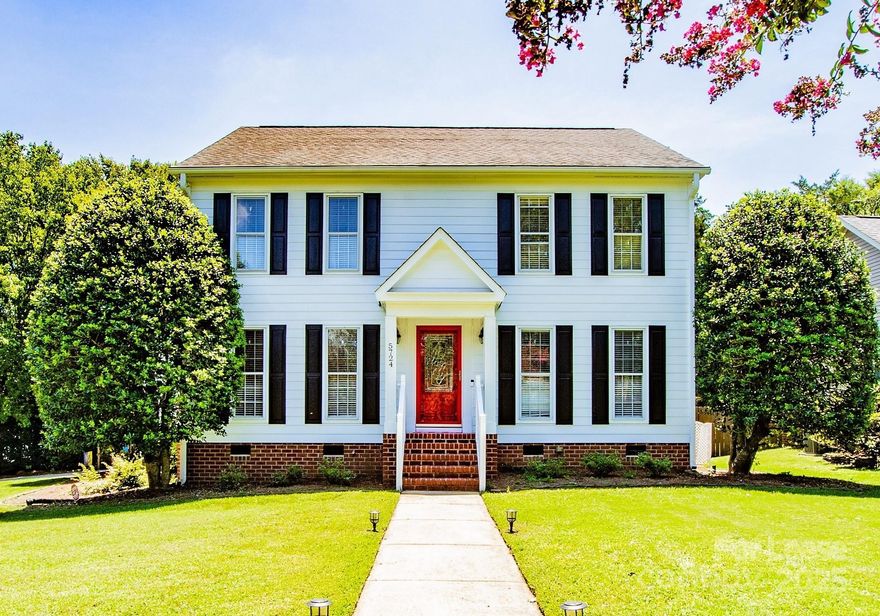 Stately 2-Story South Charlotte rental home in desirable Sturnbridge subdivision. Light & Bright open floorplan with Gleaming Hardwood Floors. Family room w/Fireplace & custom built-ins. Updated Kitchen with granite counters & SS Appliances, Coffee Bar & Breakfast Area. Formal Dinning room w/Bay window. Well appointed Primary Suite w/Tray Ceiling and Spa-like Private bath. HUGE Bonus Room or 4th Bedroom. Oversized 2-Car Garage w/workshop space. Convenient Laundry/Mud Room off the Kitchen, includes Washer/Dryer. Spacious deck overlooking beautiful fenced backyard...great for relaxing or entertaining. Pet Friendly. Beautiful neighborhood and Excellent Location tucked between Southpark, Carmel Commons & Ballantyne Areas, easy access to I-485 and roads leading Uptown. Available for an August 23rd move-in. Showings Start Monday July 14th...24 hr. advance notice on ALL showings.