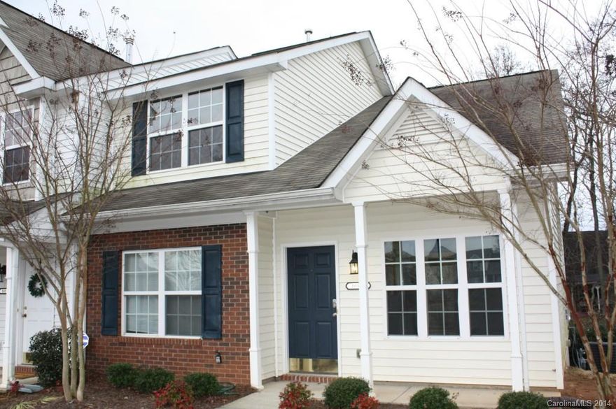 Wonderful 3 bed/2 bath town home close to it all.  This end unit boasts a two story living room, laminate floors, a gas fireplace, a large wood deck for entertaining and lots of natural light.  The master bedroom is down with two nice bedrooms and a bath upstairs.  This private unit is great for living close to everything.  Very close to the university, shopping, dining and highways.  Take a look today!