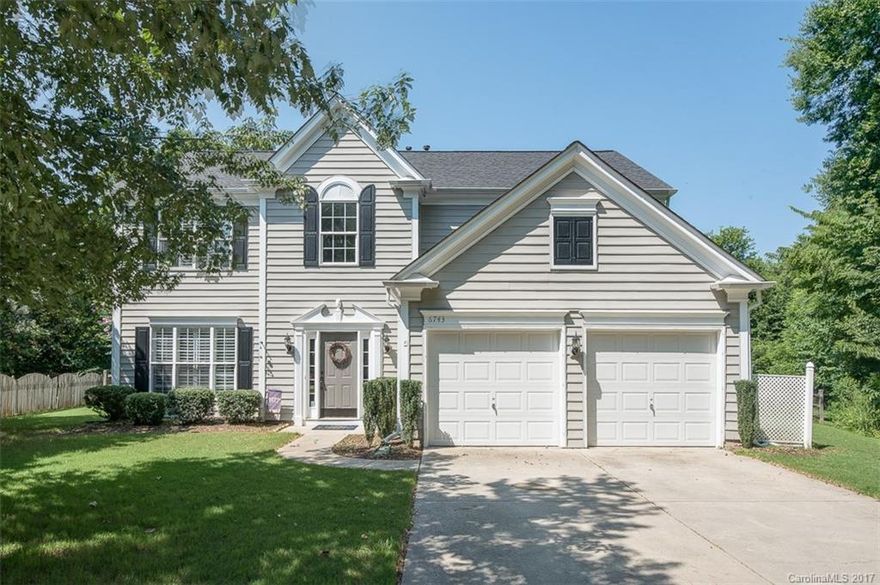 Gorgeous, updated home in the Preserve section of Reavencrest. Gourmet kitchen incl leathered granite counters, butcher block island, custom cabinets, new SS appliances, farm sink, & recessed lighting. Master bathroom feels like a spa with custom cabinetry, updated lighting, newly tiled shower w/ glass surround, dual shower heads, and beautiful tile floor. Home sits on a cul-de-sac w/ long driveway and park like backyard that backs to woods. Great schools, close to shopping/restaurants, & I-485!