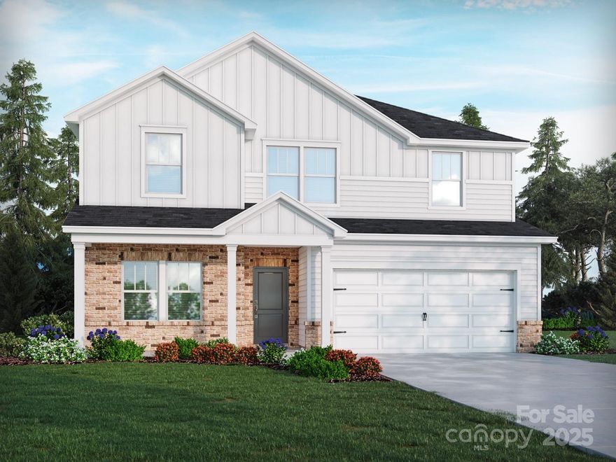 Brand new, energy-efficient home available by Sep 2025! Sip your coffee from the Chatham’s charming back patio. Inside, versatile flex spaces allow you to customize the main level to fit your needs. The impressive primary suite boasts dual sinks and a large walk-in closet. Located in Stanley, you'll find a variety of ranch and two-story single-family homes with energy-efficient features and unique open-concept floorplans for every lifestyle. Homeowners can enjoy the easy access to shopping, dining and entertainment available in Downtown Stanley and Mt. Holly. Check out nearby towns to see what draws people to the small-town living vibe in Stanley. Join the community and learn how you can call Harper Landing home.  Each of our homes is built with innovative, energy-efficient features designed to help you enjoy more savings, better health, real comfort and peace of mind.