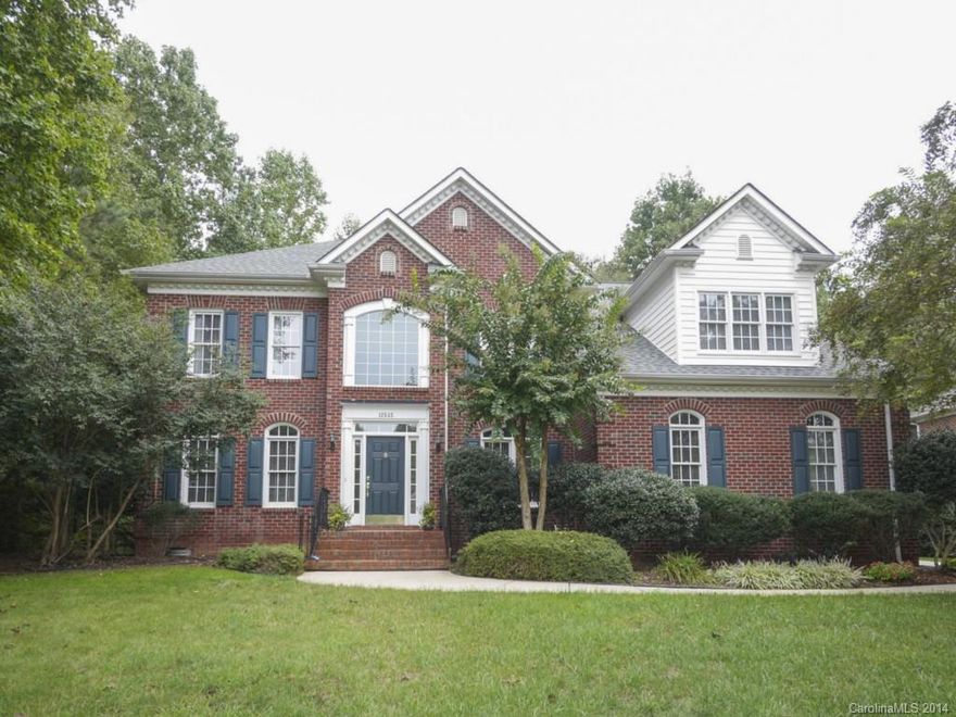 Must see! Closest waterfront community to up-town Charlotte. Wonderful friendly neighborhood & amazing amenities at a great price.  Enjoy: Lake, Boat Ramp, (boat storage & boat slips when available), Pool, Playground, Walking Trails, Club House, Recreation Area & Tennis Courts. Main level guest bedroom & bath. Beautiful updated full brick home. Granite counter tops, newer stainless steel appliances, updated lighting & plumbing fixtures, dual staircases, frameless master bath shower. Newer roof.