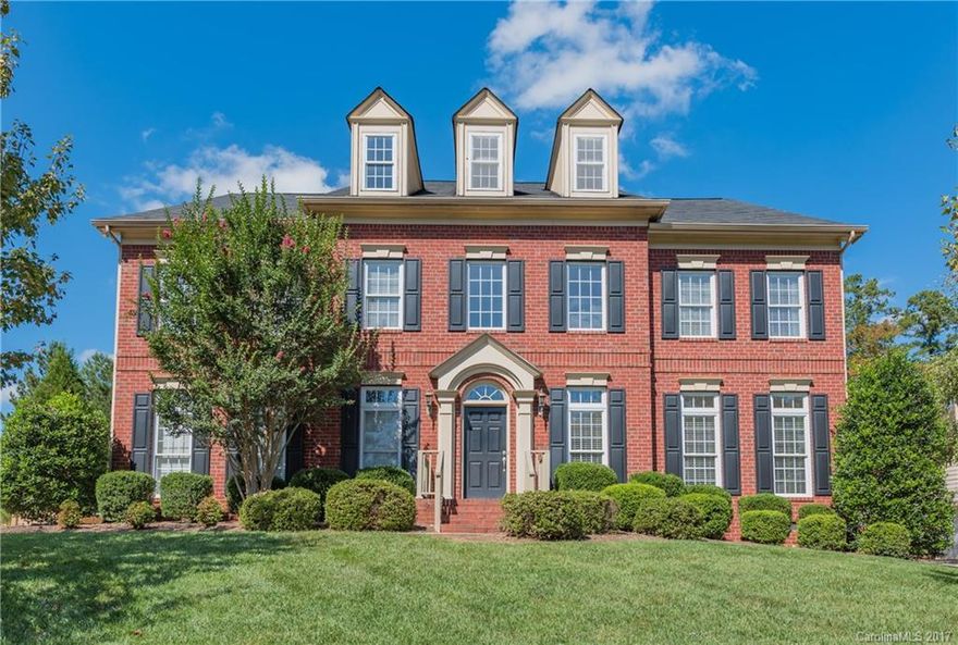 Large home in desirable Brookhaven neighborhood. This large home has open floor plan and tons of natural light. Upgraded kitchen with granite countertops, tile backsplash SS appliances. Main floor has hardwoods in all but living room. Huge master suite with massive closet. Finished 3rd floor with media room including surround sound and mini kitchen plus 2nd large bonus room. Large flat backyard perfect for entertaining! This home has something for everyone!