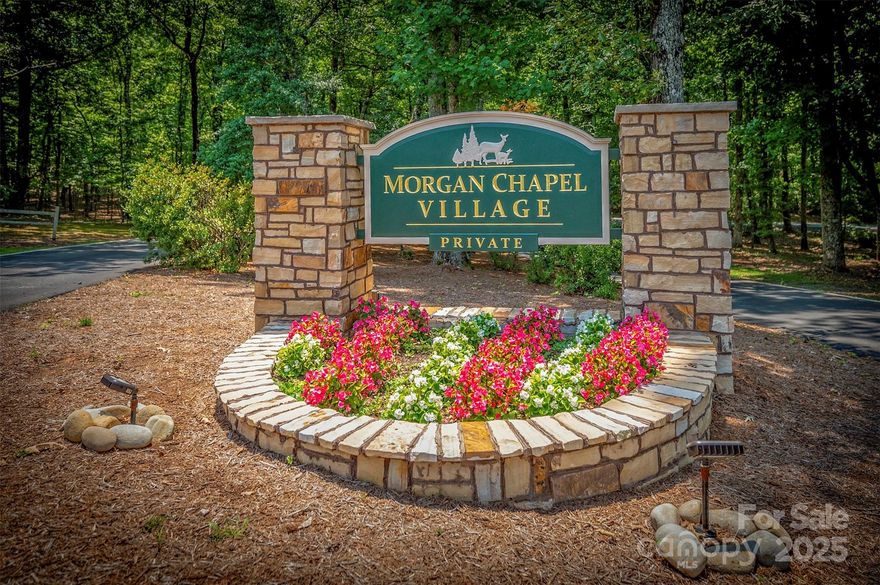 Build your forever home in the highly desirable Morgan Chapel Village. This vacant .69-acre lot offers a perfect combination of level and gently sloping terrain, making it ideal for designing a beautiful custom home. With a minimum square footage requirement of 2,000 square feet, this property offers an excellent opportunity to create a spacious residence in a well-established, walkable neighborhood. Conveniently located just minutes from I-26 and Hwy 74, you'll enjoy quick access to the charming towns of Columbus, Tryon, Landrum, Saluda, Flat Rock, and Hendersonville. The lot features underground utilities and public water, with natural gas, cable, and high-speed internet available. A septic system will be required. Whether you're looking for a peaceful setting or an ideal location with easy commuting options, this homesite offers the best of both worlds. Enjoy the tranquility of small-town living while staying connected to vibrant downtowns, outdoor recreation, and essential amenities. Don’t miss this opportunity to own a buildable lot in one of the area's most desirable communities.