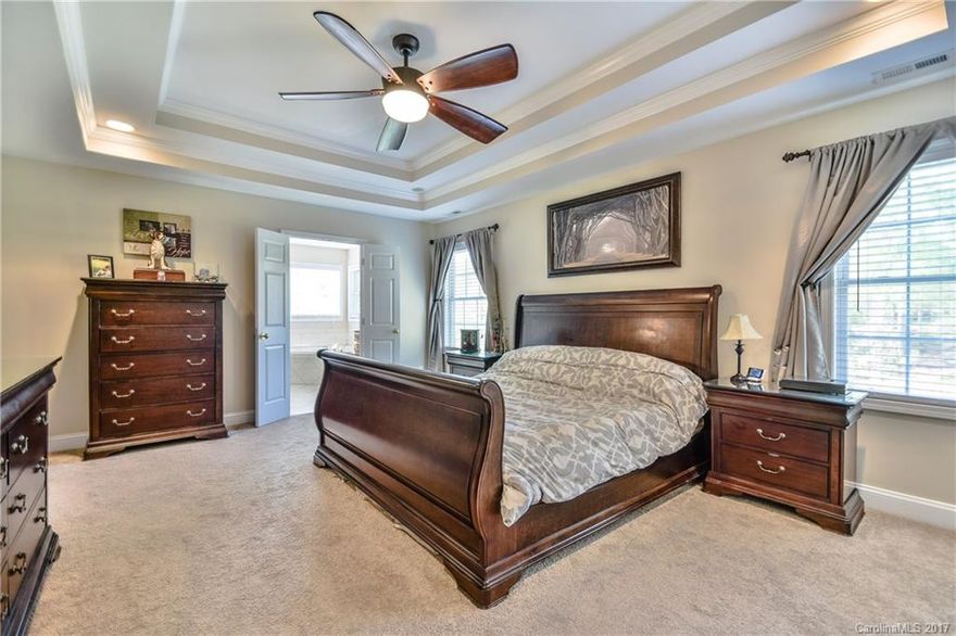 Best deal on Lake Norman! Stunning waterfront home with a large updated kitchen featuring a large island, granite and beautiful cabinets. Spacious master retreat complete with a sitting room, huge walk in closet and bathroom. Additional bedroom and two offices upstairs with two additional bathrooms. Huge walkout basement with wet bar and second laundry can be used as a second living quarters. Updated fixtures and flooring. Fenced yard with floating dock.