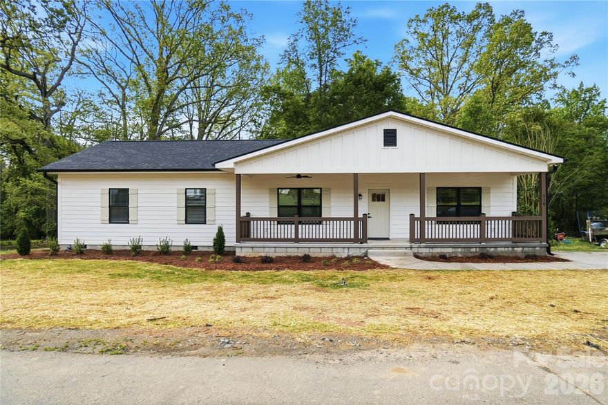 NEW CONSTRUCTION AND NO HOA. This one story home is perfect for first time home buyers or a family.  It features a spacious kitchen island with plenty of cabinets and laundry room off the kitchen.  Open floor plan and split bedroom design. Primary bedroom has a beautiful en-suite bath with a nice size walk in closet. Large covered front porch to enjoy those summer nights and a back deck over looking a large back yard. Within walking distance to two parks and Downton Fort Mill. All Appliances are Frigidaire Gallery, Recirculating tankless water heater, 30 year architectural shingles, Hardy plank concrete siding, Mohawk LVP flooring, Quartz countertops, Dual System HVAC gas and electric. This home want last long schedule a showing.