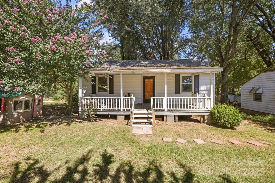 ***UPSET BID BEGINS 10/02/25 AT THE ROWAN CLERK OF COURTS, IN PERSON ONLY-DO NOT CALL THE CLERK OF COURTS OFFICE.  REFER FILE NO. 25 SP 231.  CURRENT BID IS $106,501.50 AND TO UPSET YOU MUST DO A MINIMUM OF 5% MORE THAN THE CURRENT BID AND HAVE A CERTIFIED CHECK MADE TO THE ROWAN COUNTY CLERK OF COURTS FOR YOUR REQUIRED 5% BOND.  LAST DAY FOR BID IS 1/26/2026 AT 4:30 UNLESS IT GETS UPSET IN WHICH CASE THE 10 DAYS BEGINS AGAIN.  YOU CAN CHECK THE CURRENT BID ONLINE AT NCCOURTS.GOV BUT I AM KEEPING IT UPDATED HERE AS WELL.***

This 2 bedroom, 1 bath home in growing Kannapolis is full of potential and priced well-an excellent opportunity for investors or handy homeowners to build equity fast. Situated on a corner lot outside the city limits, this home has hardwood floors that would gleam again with some TLC. The home also features a spacious kitchen, unfinished add on, and a charming front covered porch-perfect for your favorite rocking chairs. Outside, you'll find multiple storage sheds and a detached garage. Please note that this is a judicial sale. If you're unfamiliar with the process, your agent will be happy to guide you through it. Cash only, as is-no repairs.