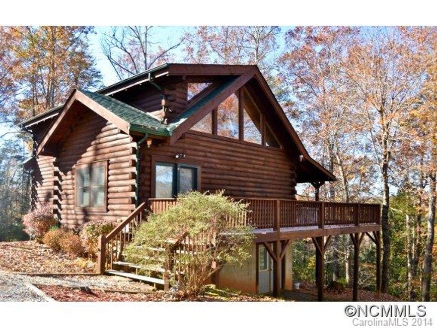 EXCEPTIONAL LOG HOME located in the desirable community of Cascade Highlands. The subdivision is located close to I-40.. perfect for someone needing easy access to Marion, Morganton, and Asheville! Subdivision features a wonderful creek area with picnic tables and pond for trout fishing... two lovely amenities within this community. This home sits on 2.36 acres and offers a nice amount of privacy. There is a great front yard, lots of deck space.