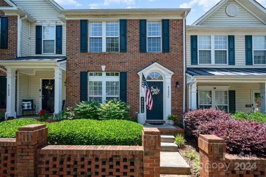 Nestled in the charming town of Waxhaw, this immaculate two-bedroom, two-and-a-half bathroom townhome exudes warmth and modern elegance. Upon entering, you are greeted by a spacious, open-concept floor plan adorned with large windows that flood the home with natural light. Upstairs, the primary suite is a serene retreat with plush carpeting, a walk-in closet, and an en-suite bathroom. A cozy private patio offers a perfect spot for morning coffee or evening relaxation. The townhome also includes a convenient half-bath on the main level, ample storage space, and private parking. Recent updates include HVAC, furnace, refrigerator, microwave, dishwasher, luxury vinyl plank floors, and high-quality carpet. Situated in a friendly community with well-maintained green spaces and sidewalks, this townhome provides a peaceful suburban lifestyle with easy access to Waxhaw's quaint historic downtown area, filled with boutique shops, delightful restaurants, and vibrant community events.