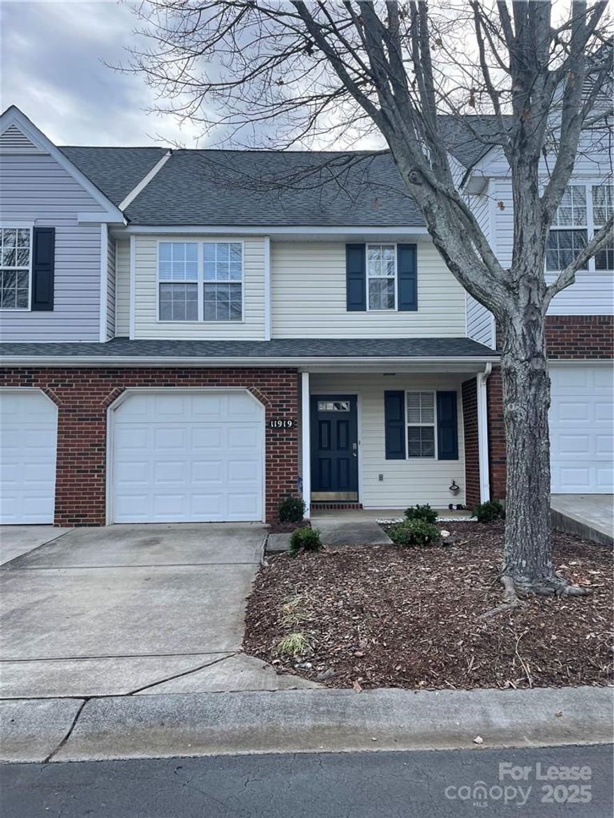 Immaculate townhome in prestigious Ballantyne area. This home features a spacious kitchen, great room with fireplace, open floor plan, dining area, 1 car garage, and large back yard with patio. Upstairs is a laundry closet as well as two primary suites with walk in closets and full baths. This one wont last. HOA of Tyler woods with outdoor pool. Water included.