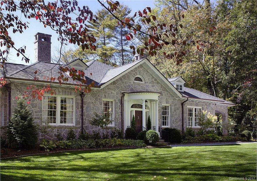 This 1926 colonial revival masterpiece has been meticulously restored to the grandeur of bygone days while seamlessly incorporating modern amenities throughout.  The home’s peaceful setting on a spacious 2 park-like acres in the historic district of Brevard provides the best of both worlds; privacy and coveted walk ability to downtown.  The property’s convenient location, thoughtful restoration, and unique history cannot be replicated; it is simply a Transylvania County treasure.