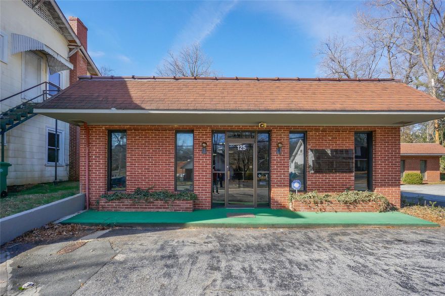 Central Business District space in downtown Albemarle is at a premium.  Opportunities do not come about often but a unique and affordable space is now available.   125 North 3rd. has served as a financial and accounting office and for the past 30 years a successful law firm.  The facility comes completely outfitted with furniture a phone system, network of computers, copiers, and excellent file storage.  The offering is for the entire building footprint, however can be parceled into two separate spaces of 1,920 sq. ft. and 900 sq. ft.  Utilities are common to both areas, including central heat and air, water, sewer and natural gas but depending on tenant need the utility cost may be proportioned to the space as described.  Lease terms may be for a minimal term of 3 years; triple net for lease of the entirety of the building.  The photos and virtual tour do not include the 900 sq. ft. portion.  
SEE IT TODAY!