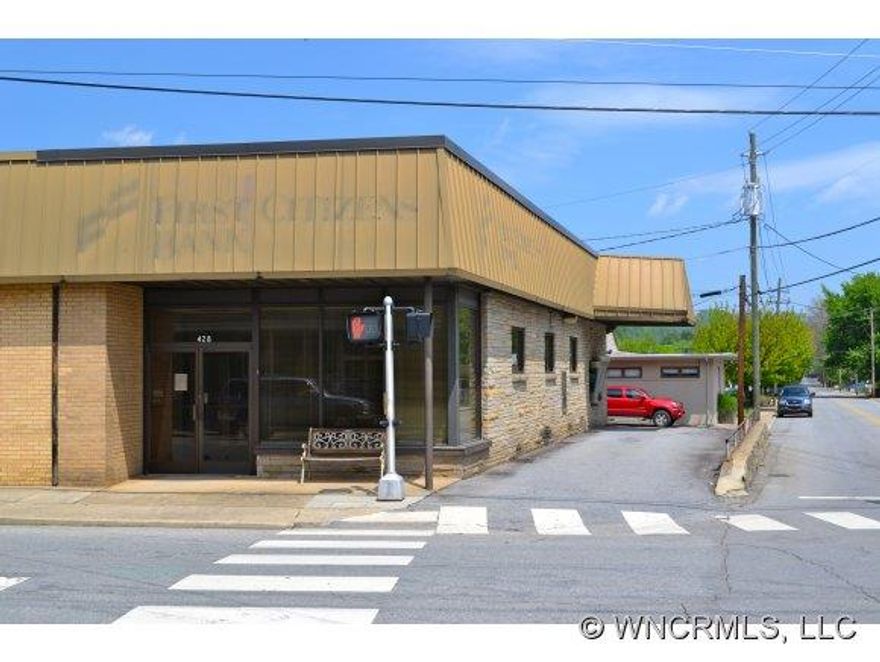 Great Opportunity for Corner Building of Red Light 4 Way Intersection on Main Street, Hazelwood Ave. This well Equipped 1632 Sq. Ft. Building  has Been Used as A Bank For Many Years. Features Include Large Break Room w/ Kitchenette, It Room, 1-Bath Room, Storage Room, 4- Teller Sections w/Safes, Drive Up Window, Exterior Night Deposit Box, 14.5 X 8.5 Vault, 1- Large Floor Safe, Reception Area, Customer Counter Area, Parking Requires New Lease.