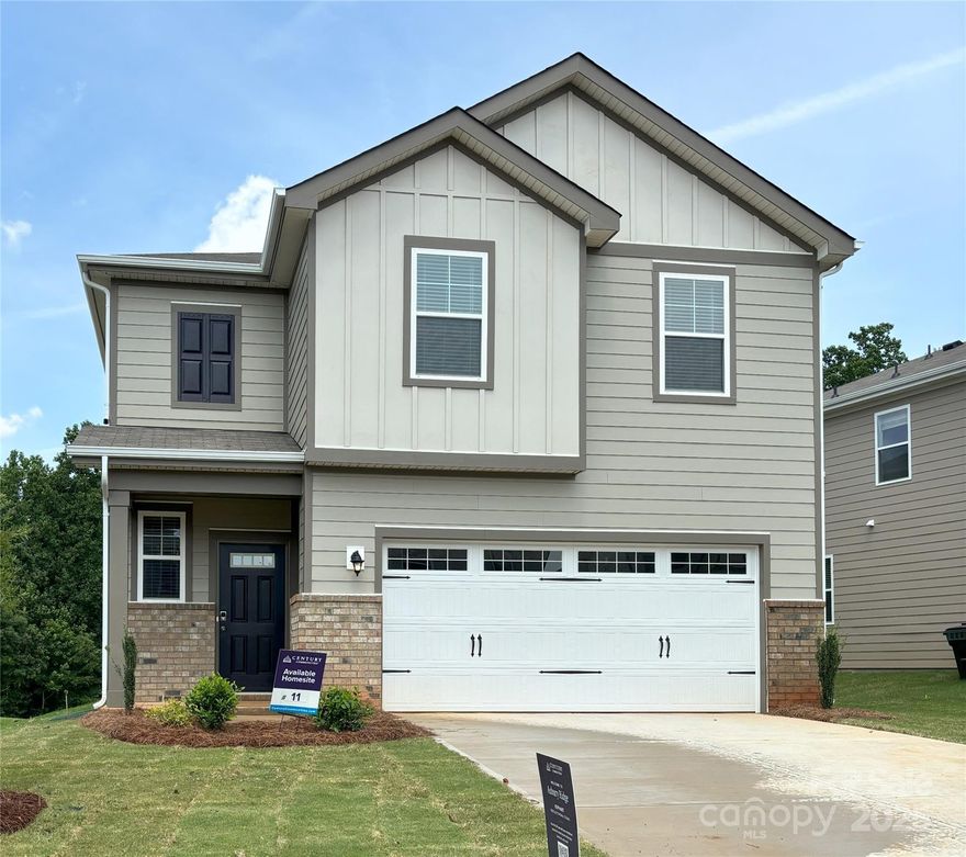 Discover the Kephart—a beautifully designed two-story home offering 2,097 sq. ft., 3 spacious bedrooms + a loft, and 2.5 baths. The open-concept layout features a stunning family room with a sleek electric linear fireplace and a chef-inspired kitchen with quartz countertops and a large island, perfect for entertaining. Upstairs, the flexible loft is ideal for a home office, game room, or cozy retreat. The expansive primary suite boasts a massive walk-in closet and room to relax. Enjoy thoughtful upgrades like 9 ft ceilings, luxury vinyl plank flooring, smart home technology, cordless blinds, and a fully sodded yard. A 2-car garage offers plenty of storage. Located in a vibrant community with walking trails and a playground—this home combines everyday comfort with elevated design.