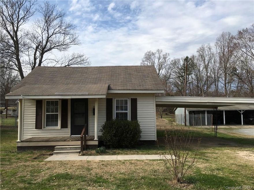 Come see to believe! This cute 2 bedroom, 1bathroom bungalow located in a quiet Landis neighborhood is a must see! It features fresh paint, new carpet, new vinyl, upgraded new black appliances, a nice storage shed around back, carport, and a patio perfect for summer entertaining. Call us today for a viewing!