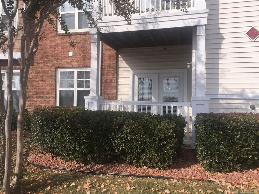 Unbelieveable opportunity to buy a  CONDO with 2 car garages that have interior access on the FIRST FLOOR.  Newly remodeled with granite counter tops,stainless steel appliances included a refrigerator, washer and dryer!.  Open floor plan with new paint and flooring throughout, Large MASTER with dual vanity and wonderful walk in closet.  Can make the office a 3rd bedroom.  
A great private patio to look out and enjoy the day with a storage unit.  Community pool and fitness!