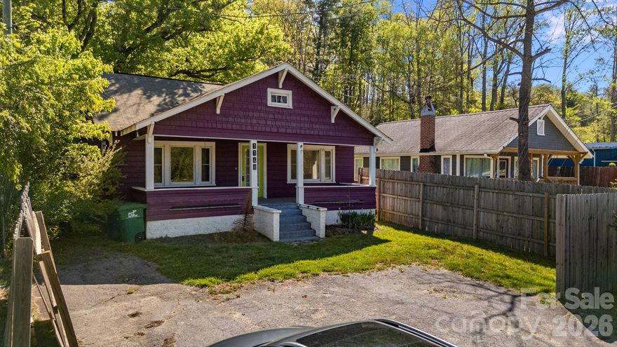 Purple house alert! Convenient fairview location that has a cute fully fenced in backyard space for hosting, pets, and enjoyment.