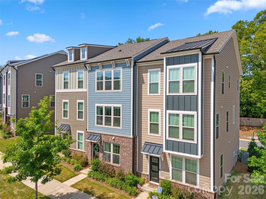 Welcome to the heart of booming West End, one of Charlotte's most exciting areas for growth, investment, and lifestyle! This move-in ready townhome places you in the center of it all, just 1 mile from the Gold Line streetcar and a little over 2 miles from Uptown Charlotte. Step outside and enjoy walkable access to the beautifully restored Savona Mill and the nearby Stewart Creek Greenway, offering miles of scenic trails connecting the Historic West End to parks, neighborhoods, and Uptown. With continued investment throughout the 28208 corridor, including revitalization around Five Points and new mixed-use developments, this neighborhood continues to gain momentum. Convenient access to I-77 and I-85 makes traveling throughout the Charlotte area easy, while the ongoing transformation of the Historic West End makes this a great opportunity to own in one of the city’s most dynamic and rapidly growing neighborhoods.