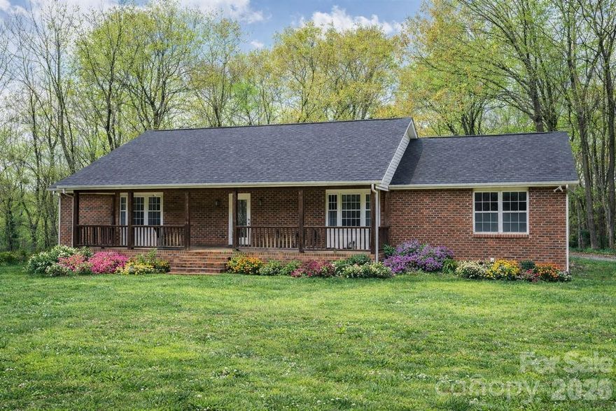 Fresh opportunity in Marshville! Set on nearly 19 acres of peaceful countryside, this beautiful brick home offers the space, privacy, and tranquility so many buyers are searching for. Inside, you'll find new flooring and a recently updated roof, making this home move-in ready with room to add your own personal touches. Surrounded by mature woods and open space, the property provides the perfect setting to relax, explore, and enjoy nature right in your own backyard. If you've been looking for acreage, privacy, and a place to truly unwind, this property is one you won't want to miss.