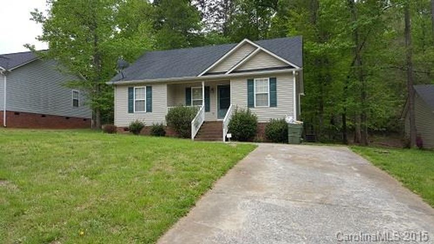 This cute ranch home is located in Fort Mill in a quiet cul-de-sac. Backyard is wooded & can be admired from the rear deck. All appliances convey. Enjoy a cup of coffee from the rocking chair front porch.