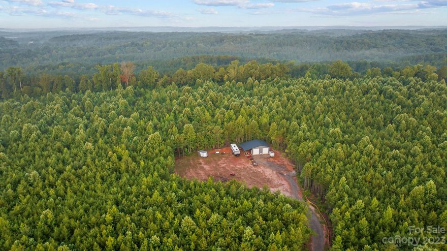 Welcome to 157 Burns Rd, York, SC – a slice of paradise nestled in nature.
This remarkable property offers 13.8 acres, with one acre already cleared and perked for your future 4 bedroom dream home.
On the property, you'll find a brand new two bay shop, providing ample space for your hobbies or business needs.
Don't miss this opportunity. Contact us today and make 157 Burns Rd, York, SC, your very own piece of paradise.