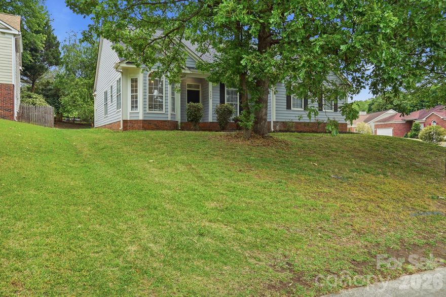 Beautiful 1-story home featuring 3 bedrooms, 2 bathrooms, and a functional layout designed for comfortable everyday living and entertaining. Freshly painted interior creates a bright, refreshed feel throughout. The living room features a fireplace, while the breakfast area is enhanced by a bay window. The primary suite includes a bay window and a spacious bathroom with double vanity, jetted tub, and separate shower. Generous secondary bedrooms offer flexibility for guests, a home office, or hobbies. Enjoy a backyard space perfect for relaxing or entertaining.

Conveniently located near shopping, dining, and entertainment, with easy access to Uptown Charlotte, Reedy Creek Nature Center and Preserve, and UNC Charlotte. One or more photo(s) was virtually staged.