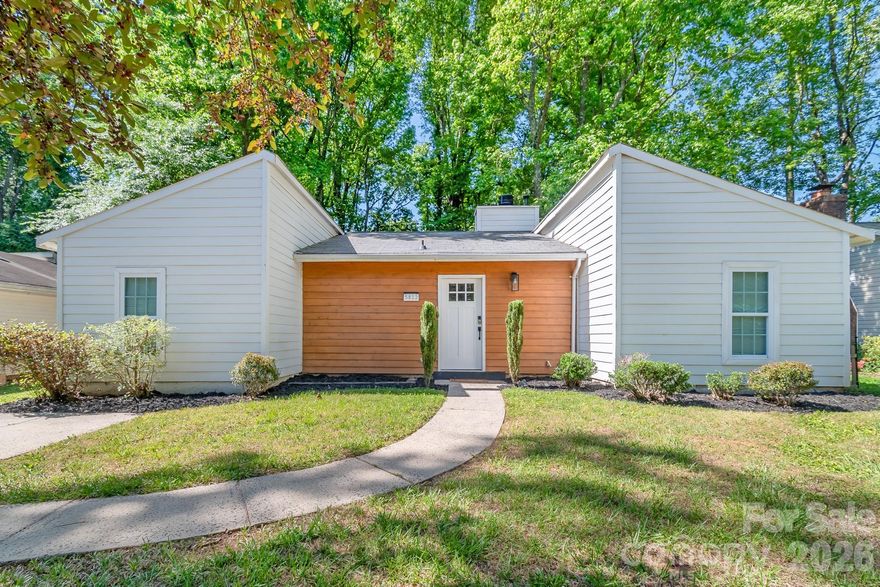 Discover this charming 2 bedroom, 2 bathroom home nestled on a 0.2-acre lot just minutes from the heart of Charlotte. Perfectly located near shopping, dining, and entertainment, this property offers convenience and opportunity in one package. With a proven track record as both a long-term rental and Airbnb, this home is ideal for investors seeking steady income potential or homeowners looking for a move-in ready property with added flexibility. The open layout home provides a comfortable living spaces, while the bedrooms and baths are thoughtfully designed for function and ease. Each bedroom features a walk in closet and en-suite bath on opposite ends of the home. Entire home has been freshly painted in March 2026. 

Step outside to enjoy the spacious treed lot in the fenced in backyard, perfect for outdoor gatherings, gardening, or future expansion possibilities.

Whether you’re searching for your next investment property or a cozy place to call home near Charlotte’s vibrant center, this property is a must-see!