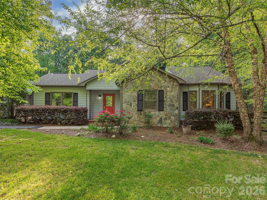 Ideally located just minutes from the charm of downtown Waxhaw, this property offers the rare combination of convenience and space, set on nearly an acre outside of dense subdivisions and HOA restrictions. Welcome to this charming one-story ranch that feels like a storybook cottage, where updated, move-in-ready living meets the freedom of larger-lot living. With fresh interior paint, brand-new carpet, and a bright, open layout featuring a vaulted living room and a well-appointed kitchen with granite countertops and new appliances, this home is designed for both everyday comfort and easy entertaining. The spacious owner’s suite offers a private retreat with an en-suite bath featuring dual vanities, granite countertops, and a large walk-in shower, conveniently located next to a walk-in closet. For added peace of mind, the home recently received a brand-new, county-permitted septic system. Step outside to enjoy a flat, expansive backyard complete with a koi pond—perfect for relaxing, gardening, or entertaining. Schedule your showing today to experience this beautiful property firsthand.