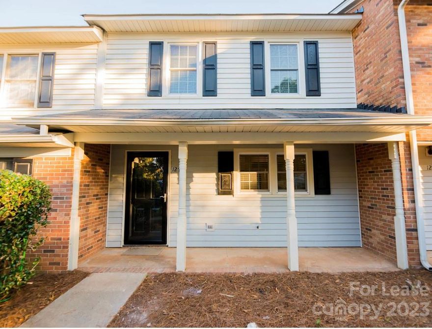 Very Nice Townhome Recently Updated in Rock Hill, SC, Close to Winthrop University, Local Restaurants and Shopping. 2 Bedrooms (Located on 2nd Level), 1.5 Bathrooms, Large Living Room, Eat in Kitchen with Range, Refrigerator & Dishwasher. Back Patio Area. Single Family Only.
No Smoking/No Vaping. No Pets/No Aquarium. Maximum Occupants 2.
Available NOW for viewing by key sign out from our office Monday-Friday from 9am-4pm, except Holidays. Keys to be returned by 5pm same day. Requires $20 refundable deposit.