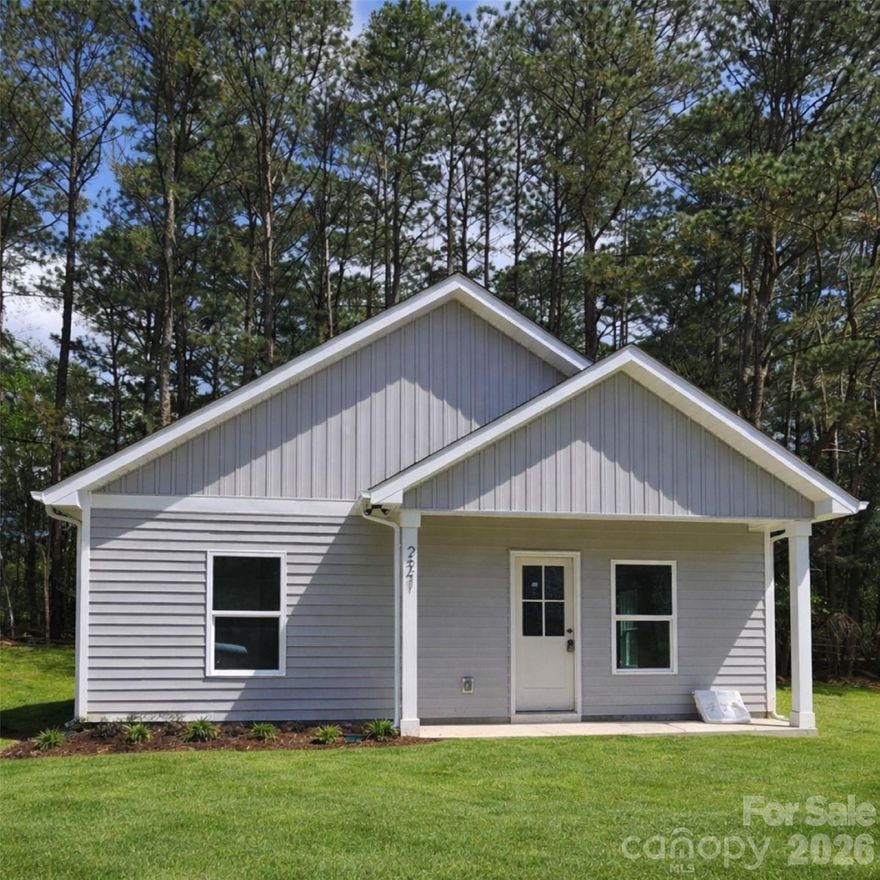 New Construction Modern Craftsman Bungalow — No HOA — 100% financing and $15K down payment assistance options available (subject to lender approval) that may make homeownership more accessible than you think.  Rare opportunity to own NEW Construction at this price point in Stanly County, where many newer homes are often price well above this range.  A standout alternative to older homes in this price range that may require updates or renovations.   

Built by Sensible Homes, this thoughtfully designed home features a designer-inspired open floor plan created to live larger than its square footage, offering open living spaces and modern finishes designed for comfortable everyday living.

Interior highlights include granite countertops, soft-close shaker cabinetry, kitchen island, tray ceiling in the main living area, durable LVP flooring, and a private primary suite accent wall.  Craftsman-inspired exterior details, including architectural corbels and charming accents, enhance curb appeal while maintaining a clean, modern aesthetic. 

Conveniently located near downtown Albemarle’s colleges, shops, dining, and community events, a short drive to Uwharrie National Forest, Lake Tillery & Lake Badin for multiple water sports, outdoor trails, and recreation, this home blends modern and low maintenance living with small-town accessibility and outdoor entertainment.

Home is currently UNDER CONSTRUCTION. Photos are representative of similar completed homes; finishes, plans and selections may vary. Part of the Modern Craftsman Bungalow Series by Sensible Homes, with additional locations now building across Stanly and other counties.  BUY SMART.  BUILD EQUITY.  LIVE SENSIBLY.