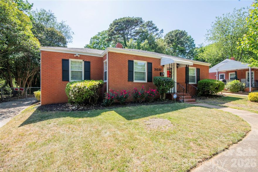 Fully renovated and move-in ready, 3037 Marlowe Avenue offers an exceptional opportunity to own a thoughtfully updated home at a competitive price point in a convenient Charlotte location. This charming single-story residence features 3 bedrooms and 2 full bathrooms across approximately 1,122 square feet, combining modern finishes with functional living spaces designed for many and versatile lifestyles.
Inside, you’ll find brand-new luxury vinyl plank flooring flowing throughout the home, creating a clean, cohesive feel that is both stylish and easy to maintain. The completely renovated kitchen stands out with new cabinetry, updated granite countertops, and a full suite of new appliances, making it a great space for everyday use or hosting guests. The home also includes a practical layout that maximizes every square foot. Beyond the cosmetic upgrades, this home offers valuable improvements that provide long-term peace of mind, including new main water and sewer lines connected to city services and a crawl space vapor barrier. These important updates enhance efficiency and help reduce future maintenance concerns. Step outside to enjoy a spacious, fenced backyard that offers plenty of room for outdoor activities, entertaining, or just to keep the dogs happy. Located in an established area with easy access to major roadways, this home offers convenient proximity to Uptown Charlotte, making commuting simple while still enjoying a neighborhood setting. Nearby shopping, dining, and everyday conveniences further enhance the appeal of this location. With no HOA and a combination of modern updates, essential system improvements, and an attractive price point, this property presents a strong value for buyers seeking a move-in-ready home in a well-connected Charlotte location. Schedule your showing today to experience everything this home has to offer.