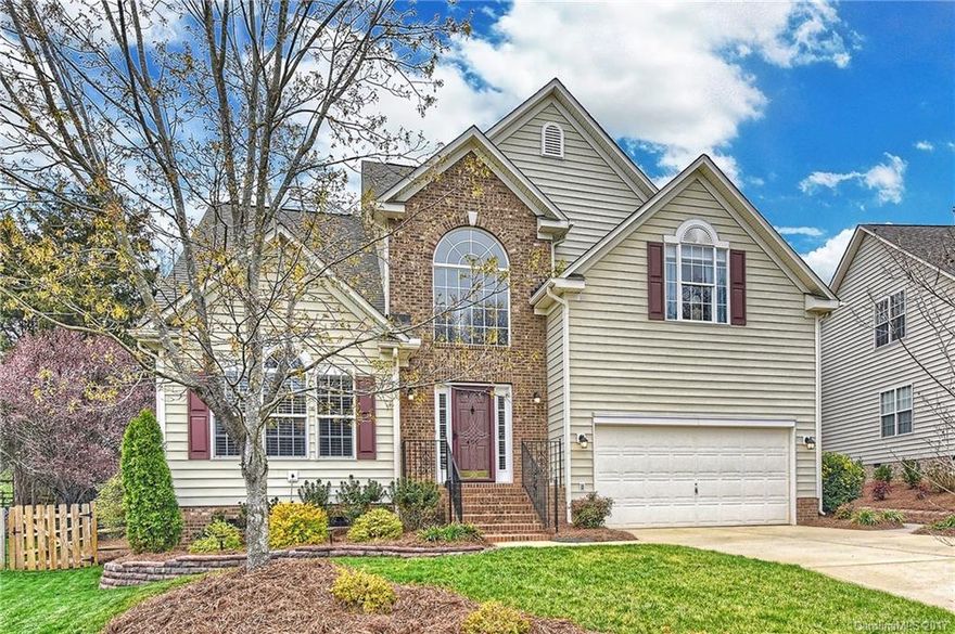 Newly Installed Hardwoods in Great Room. Nationally ranked Marvin Ridge School District!Master Bedroom & Laundry on Main Level w/4 large bedrms upstairs (4th bed/bonus). Newer HVAC & 30 year Roof! Renovated Kitchen w/Quartz Counter, SS Appliances & Huge Breakfast Island.Renovated Mstr Bath w/Frame-less Shower & Dual Vanities. 4 Season Room w/Screen&Sliding Windows.Stamped Concrete Patio. Large Lot w/ Mature Trees, Professional Landscaping & Irrigation System.Washer/Dryer/Kitchen Fridge Included!