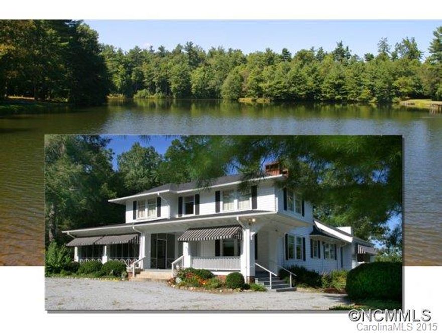 Designed by Biltmore Estate architect Richard Sharp Smith, Embrook is a masterpiece set amid 59 acres of distinguished estate grounds. A landmark property and one of the most significant remaining Flat Rock estates, Embrook includes 5 homes, handsome stone column entrance, level terrain, idyllic estate grounds, multiple lakes and pastures. Ideal for private estate, low density development for an enclave of estate homes, or equestrian estate.